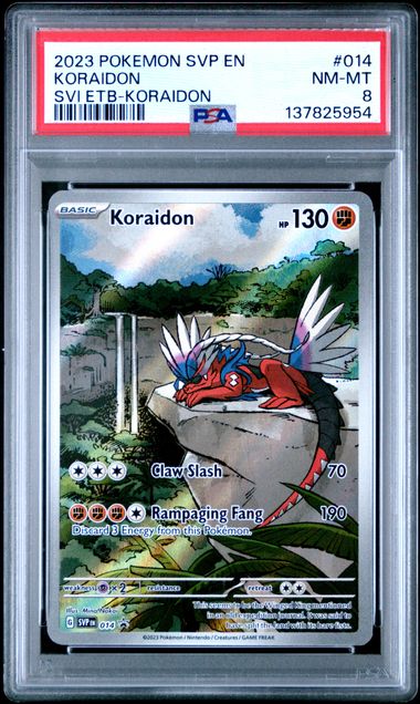 2023 Pokemon POKEMON SVP EN-SV BLACK STAR PROMO Koraidon front