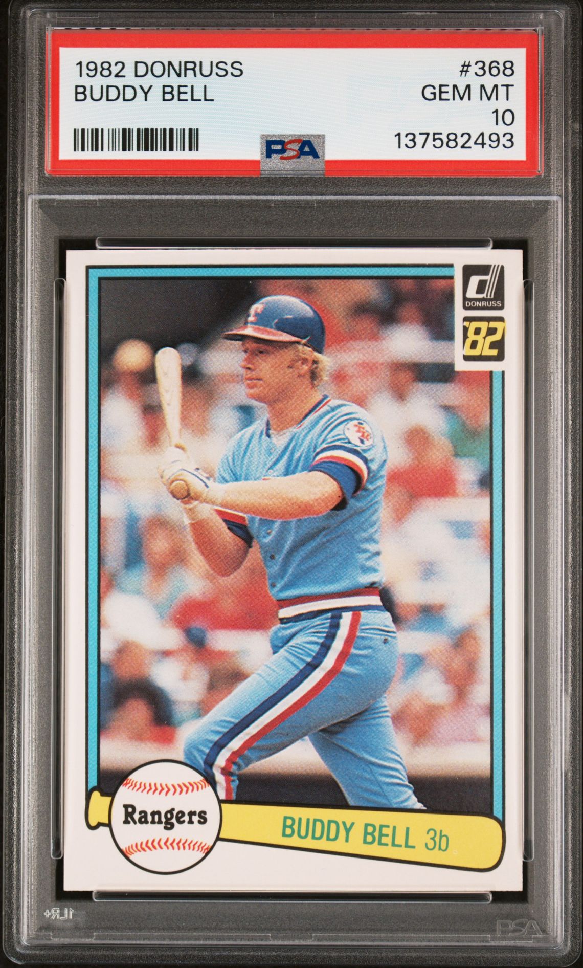 1982 Donruss DONRUSS #368 Buddy Bell front
