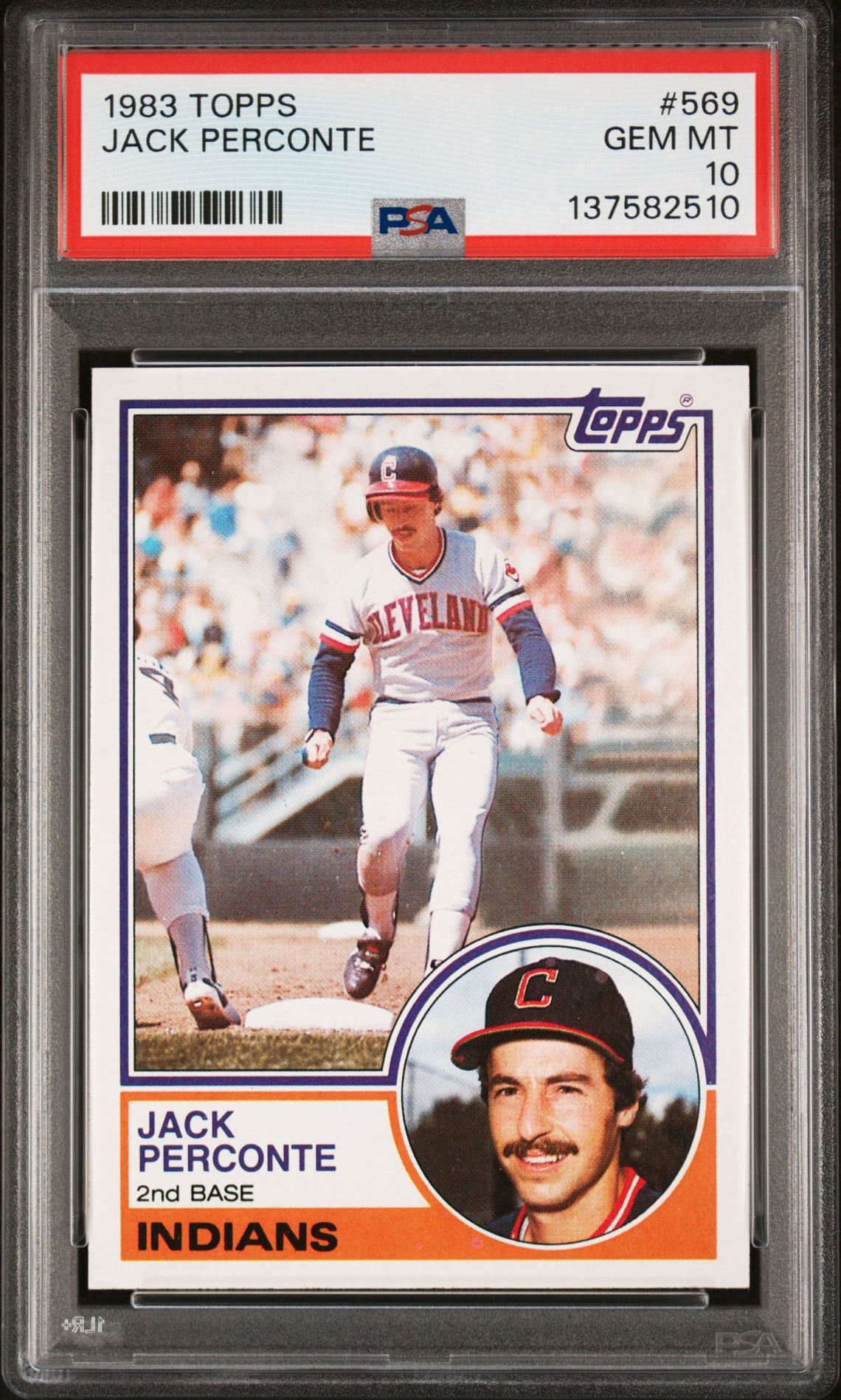 1983 Topps TOPPS #569 Jack Perconte front