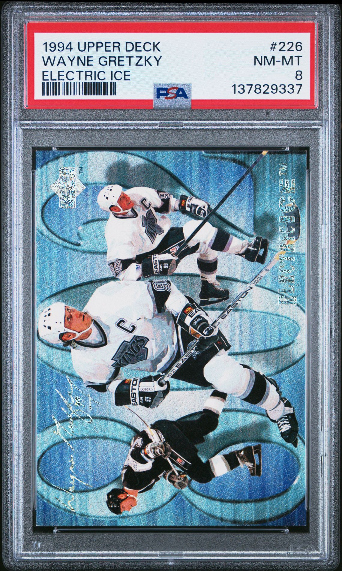 1994 Upper Deck Wayne Gretzky #226 (Electric Ice) Nm-Mt 8 front