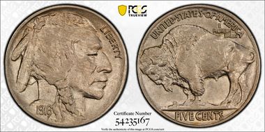 1916 5C AU58