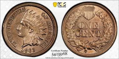1863 1C N1