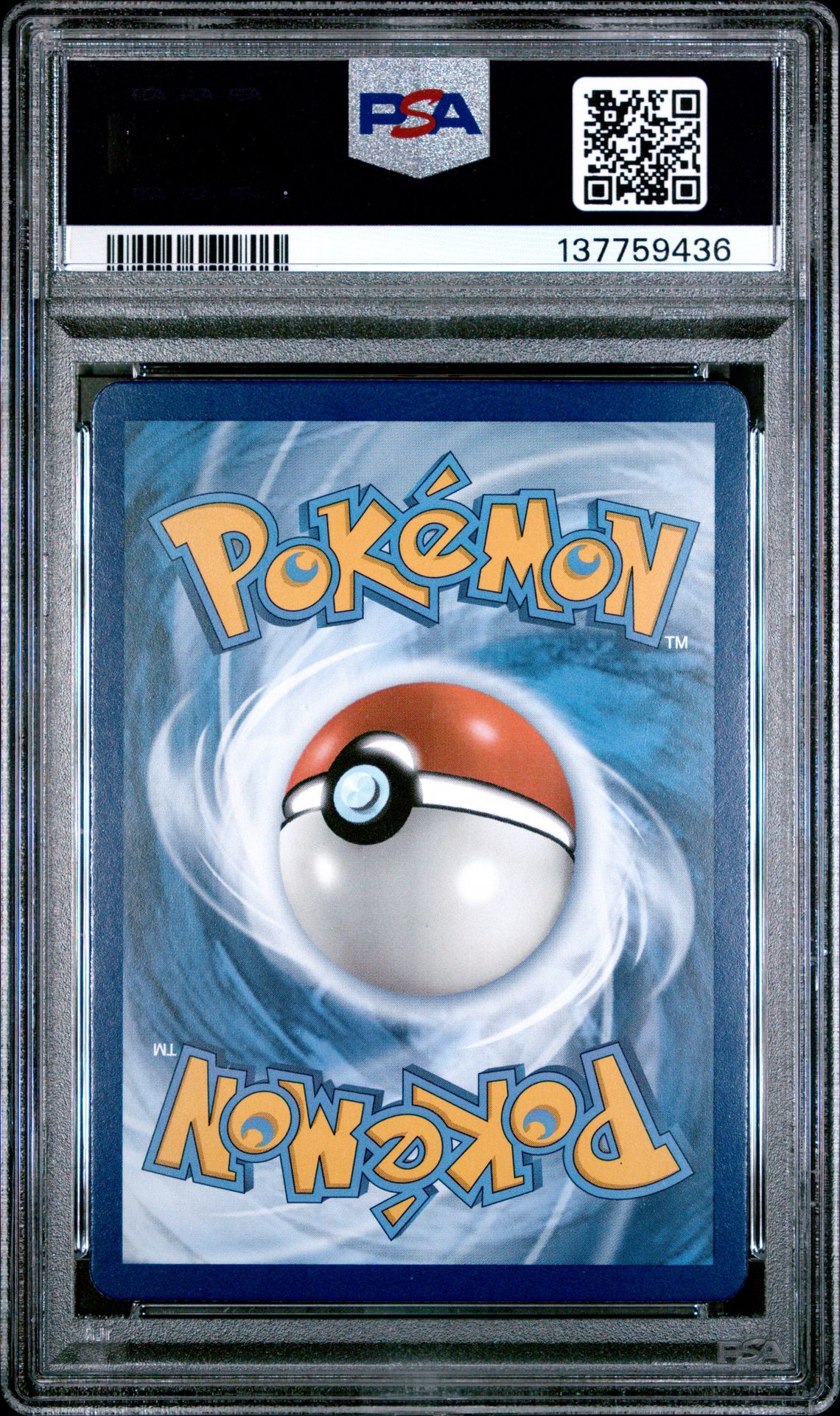 2021 Pokemon Sword & Shield Evolving Skies Fa/Jolteon V #177 (Evolving Skies) Gem Mt 10 back view - PSA certificate #137759436