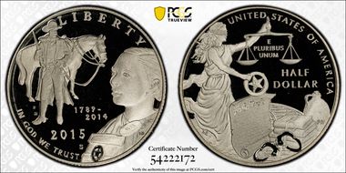 2015-S 50C U.S. Marshals Service PR69DCAM