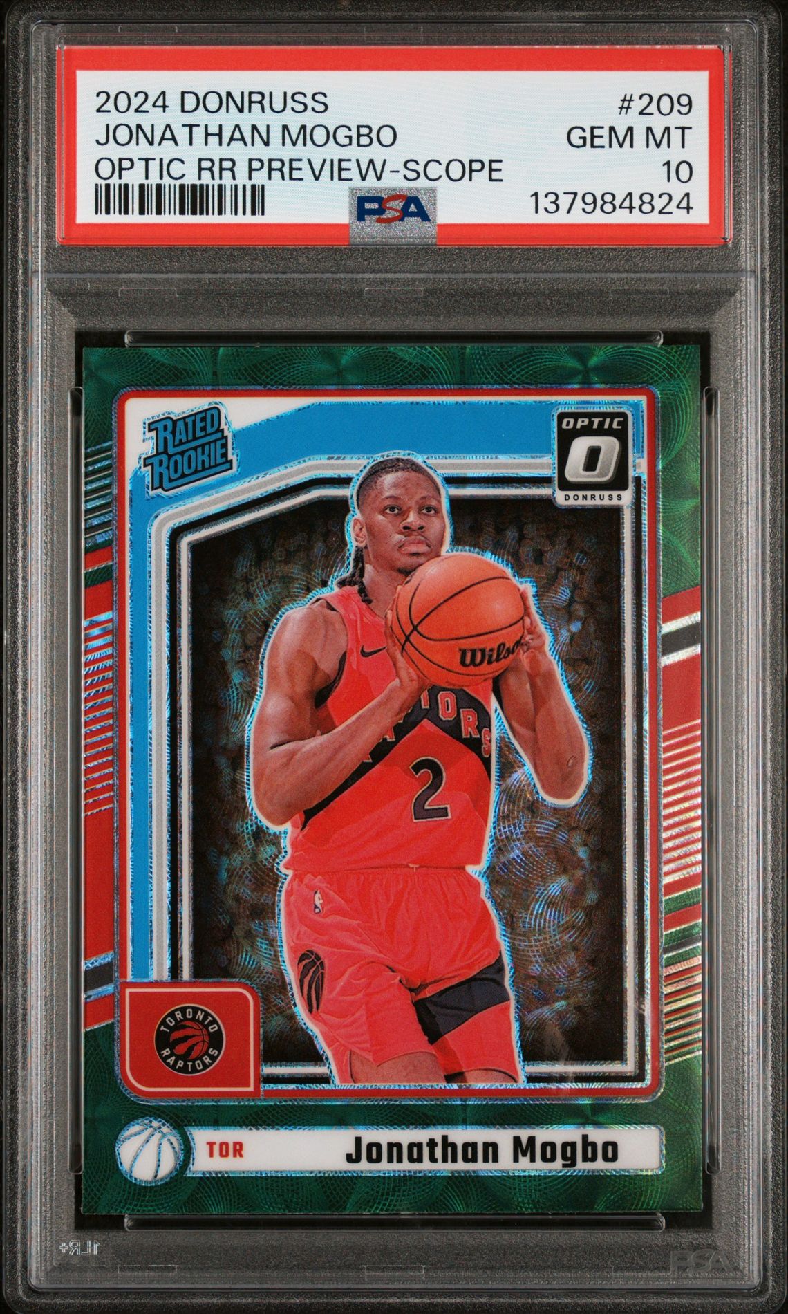 2024 Panini PANINI DONRUSS GOLD CHOICE #209 Jonathan Mogbo front