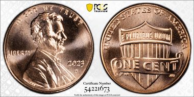 2023-D 1C Shield MS66RD