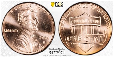 2024-D 1C Shield MS67RD