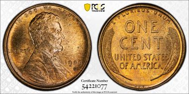 1909-S VDB 1C MS64RB