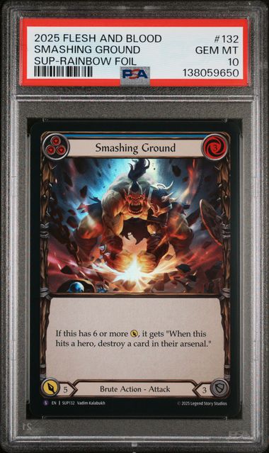 2025 Foil #132 Flesh Blood Slam front