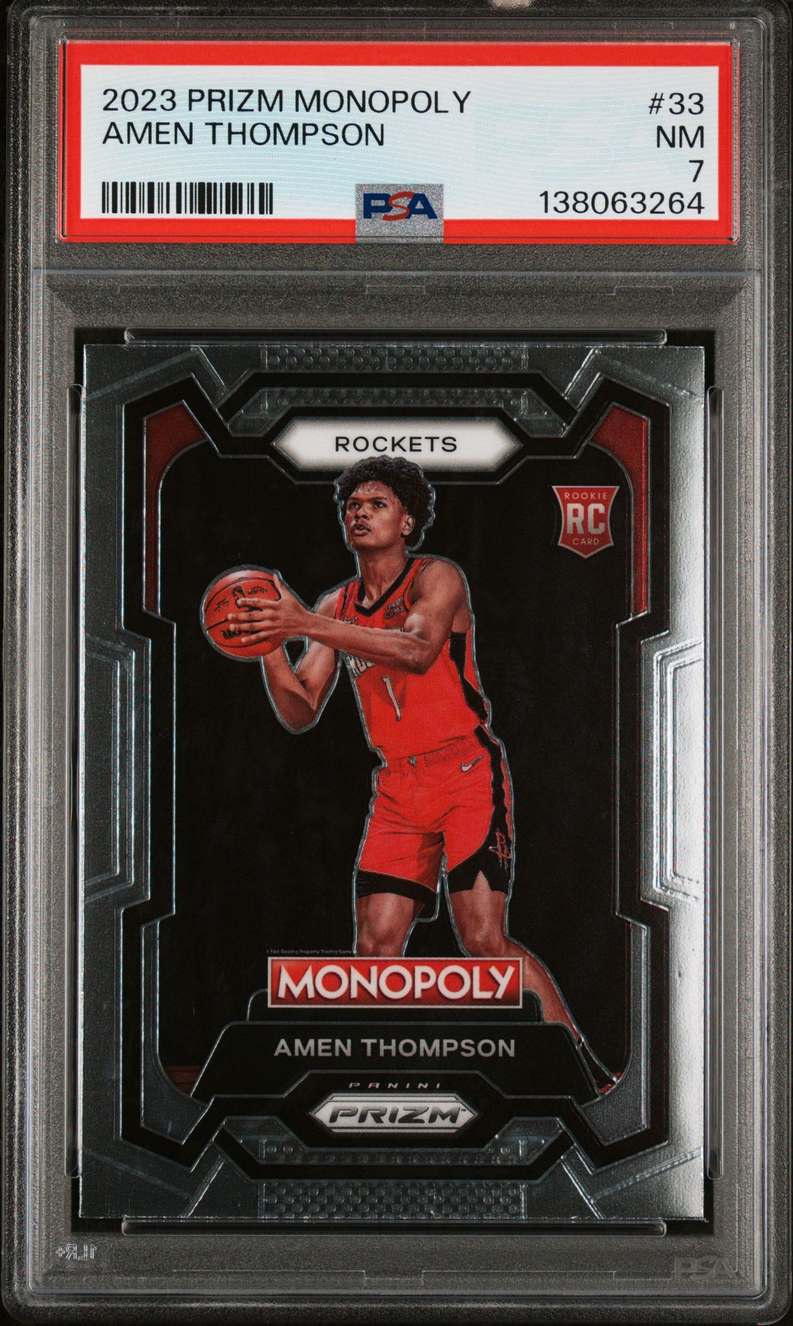 2023 Panini PANINI PRIZM MONOPOLY #33 Amen Thompson front