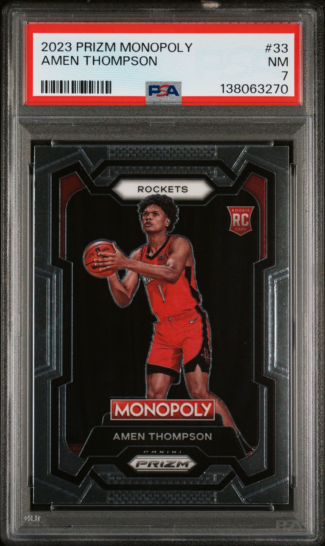2023 Panini PANINI PRIZM MONOPOLY #33 Amen Thompson front
