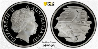 2017 20C Silver PR70DCAM
