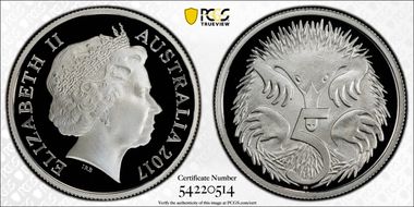 2017 5C Silver PR70DCAM