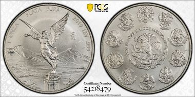 2019-Mo Onza Libertad Ag MS67