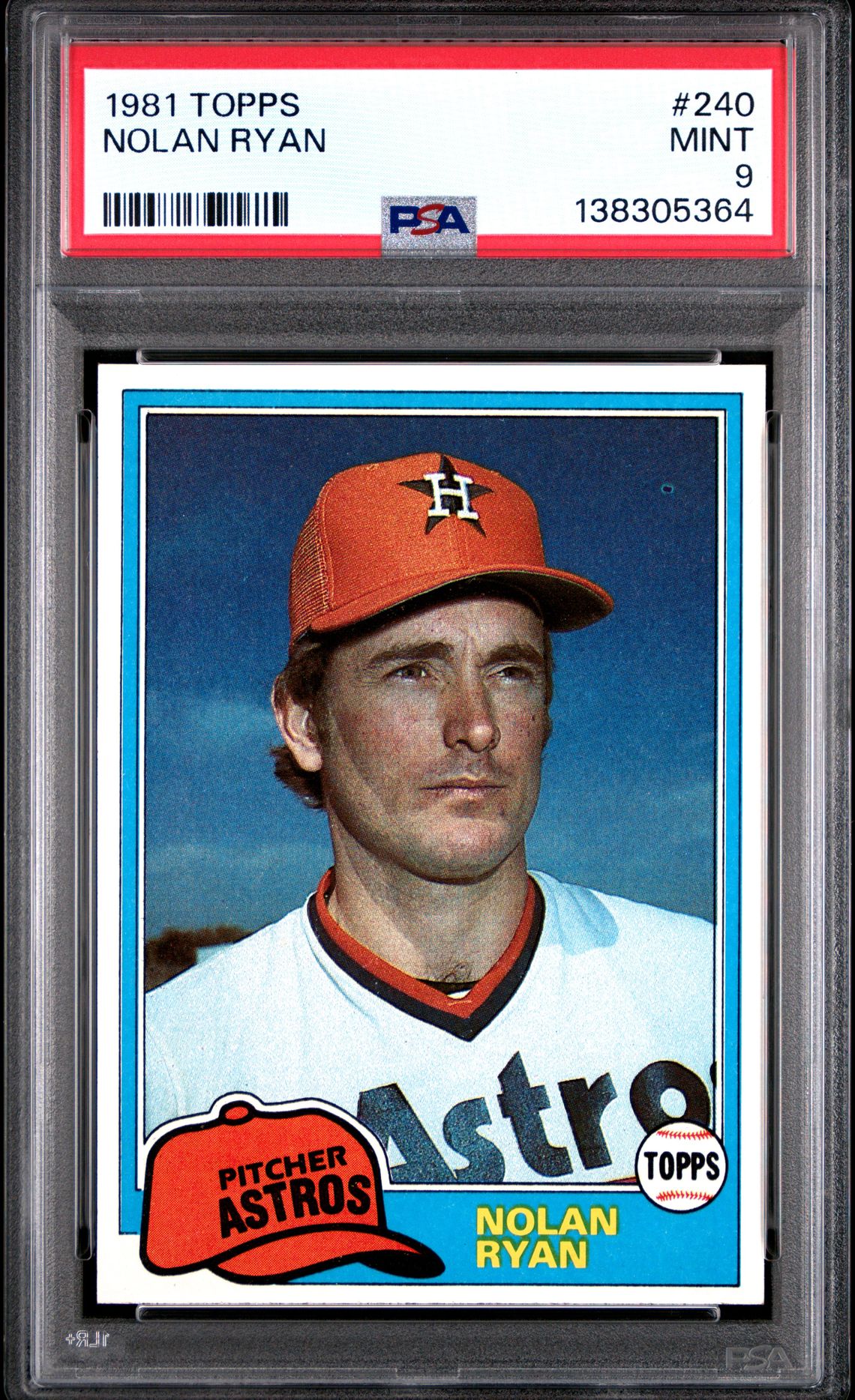 1981 Topps #240 Nolan Ryan front