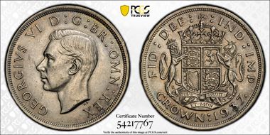 1937 Crown S-4078 AU58