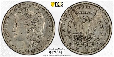 1895-O $1 VF25