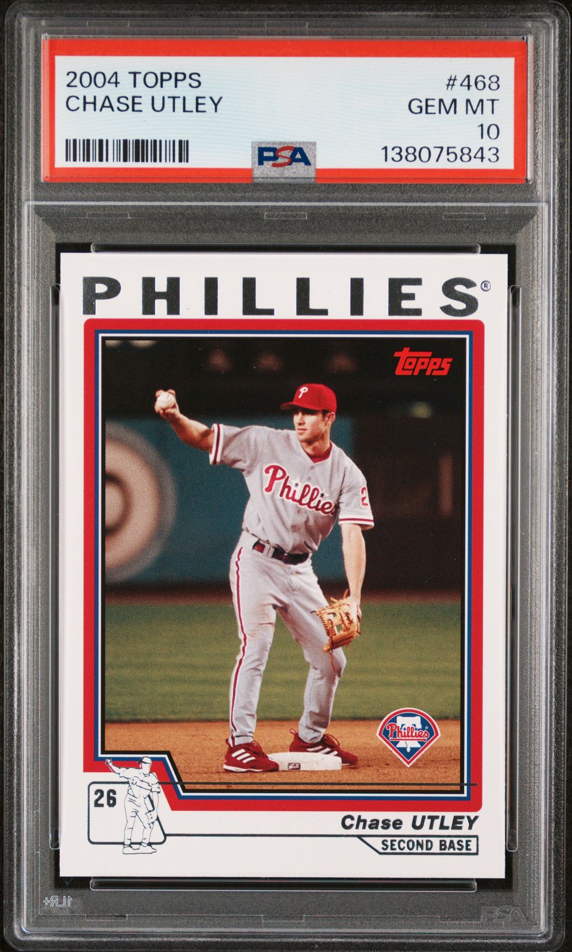 2004 Topps TOPPS #468 Chase Utley front