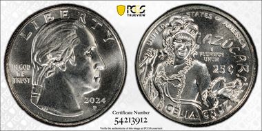 2024-P 25C Celia Cruz MS67