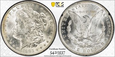 1883-O $1 GSA Hoard MS61