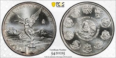 2003-Mo Onza Libertad Ag MS69