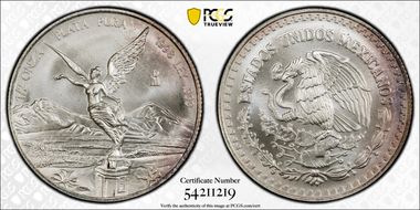 1998-Mo 1/2 oz Libertad Ag MS67