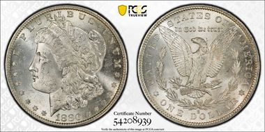 1880-S $1 MS63