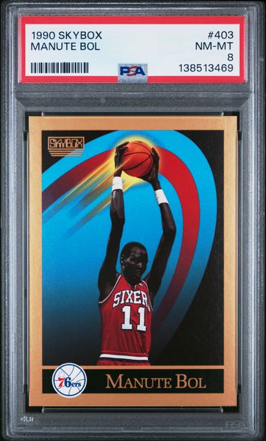 1990 SkyBox SKYBOX #403 Manute Bol front