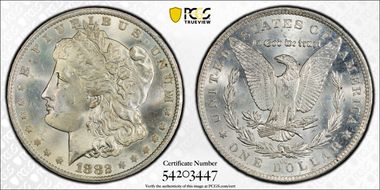 1882-CC $1 MS64