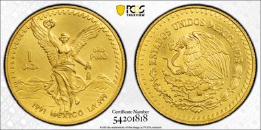 1991-Mo Onza Libertad Au N1