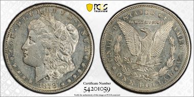 1878-CC $1 XF45