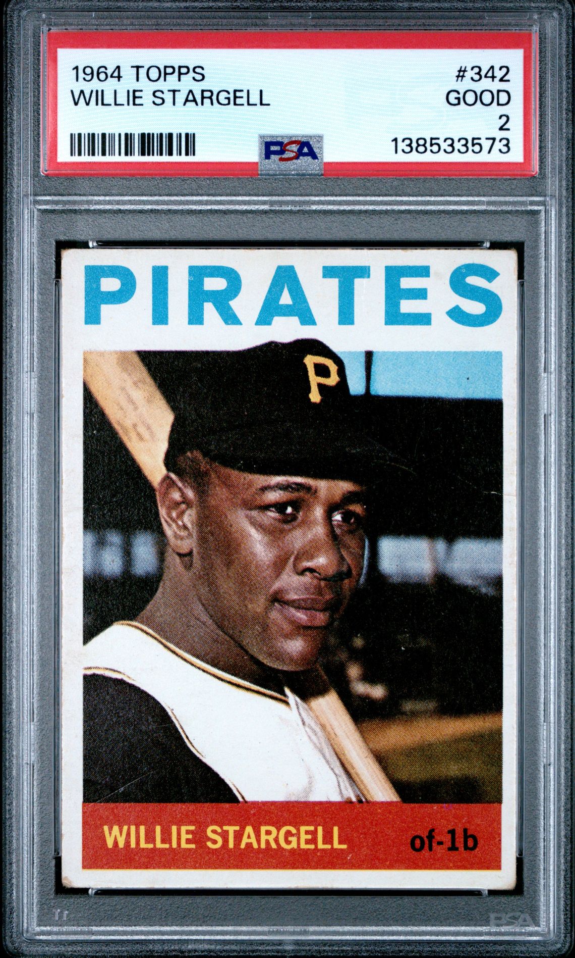 1964 Topps TOPPS #342 Willie Stargell front