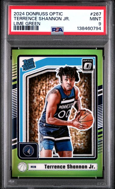 2024 Panini PANINI DONRUSS OPTIC RED CHOICE #267 Terrence Shannon Jr. front