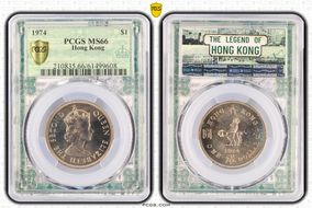 1974 $1 MS66