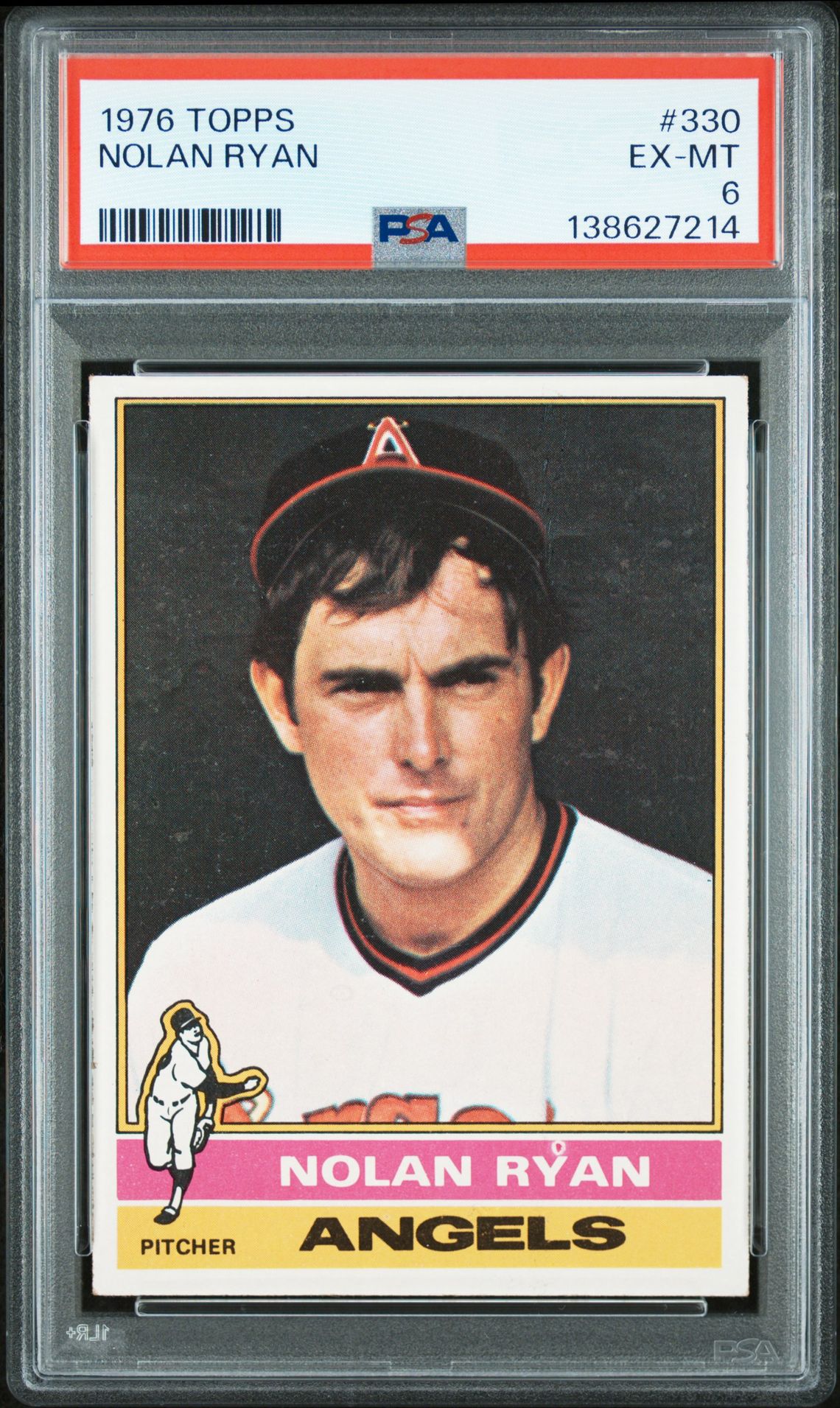 1976 Topps #330 Nolan Ryan front