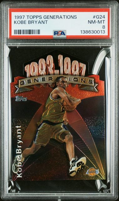 Topps Kobe Bryant front