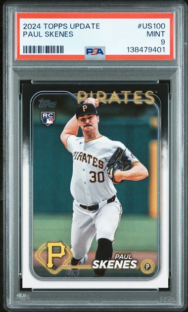 2024 Topps TOPPS UPDATE #US100 Paul Skenes front