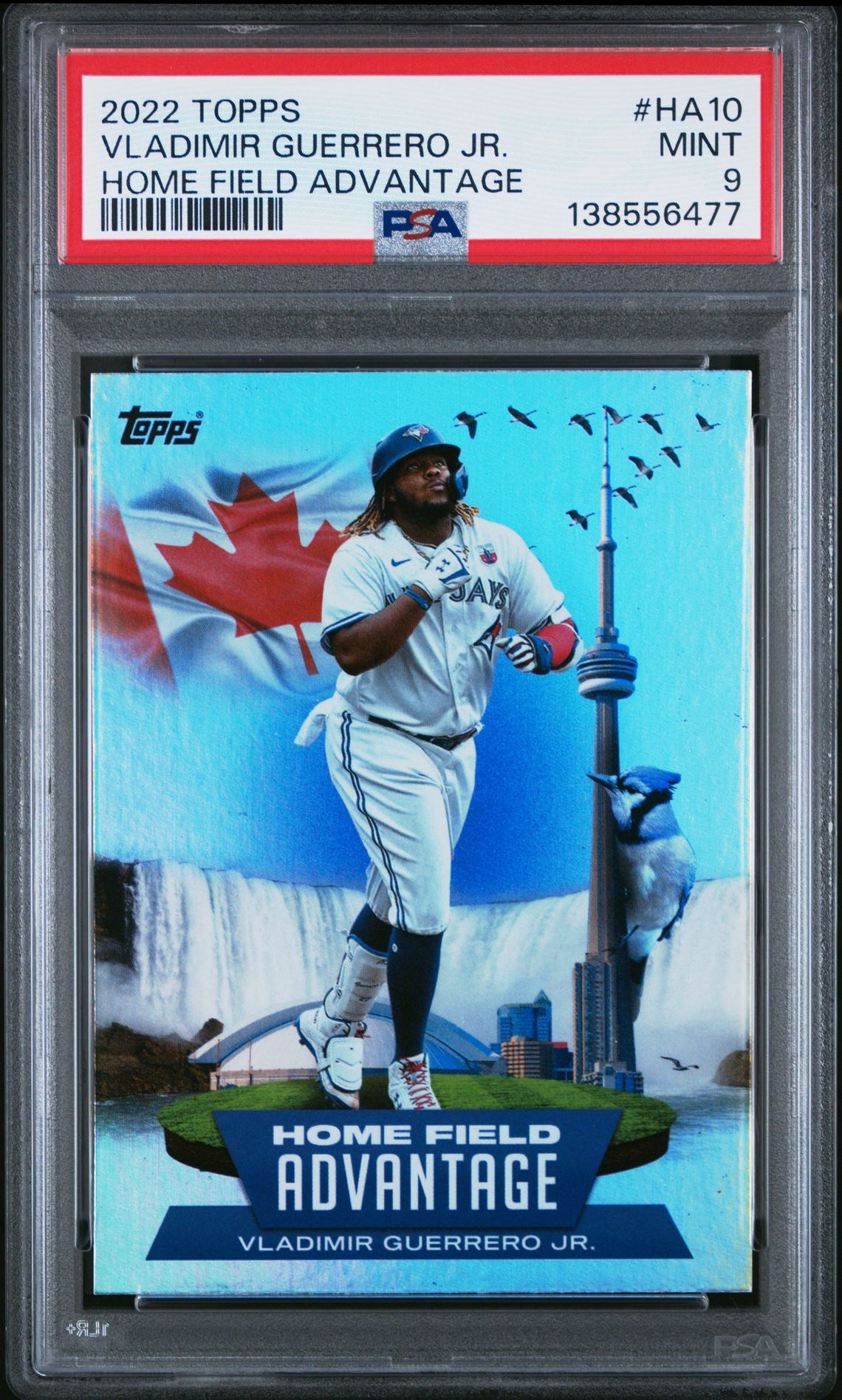 2022 Topps Home Field Advantage Vladimir Guerrero Jr. #Ha10 (Home Field Advantage) Mint 9 front