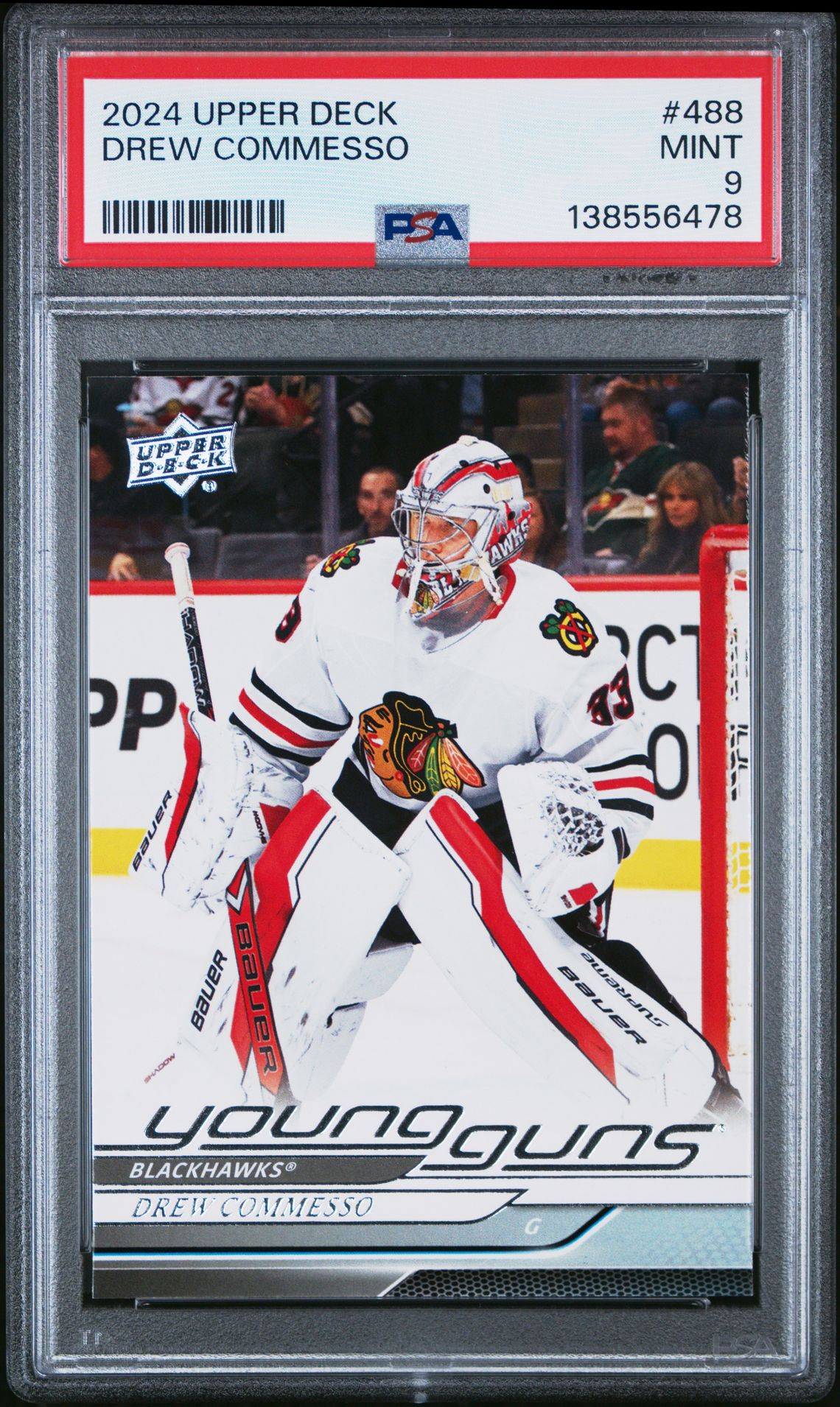 2024 Upper Deck Drew Commesso #488 Mint 9 front