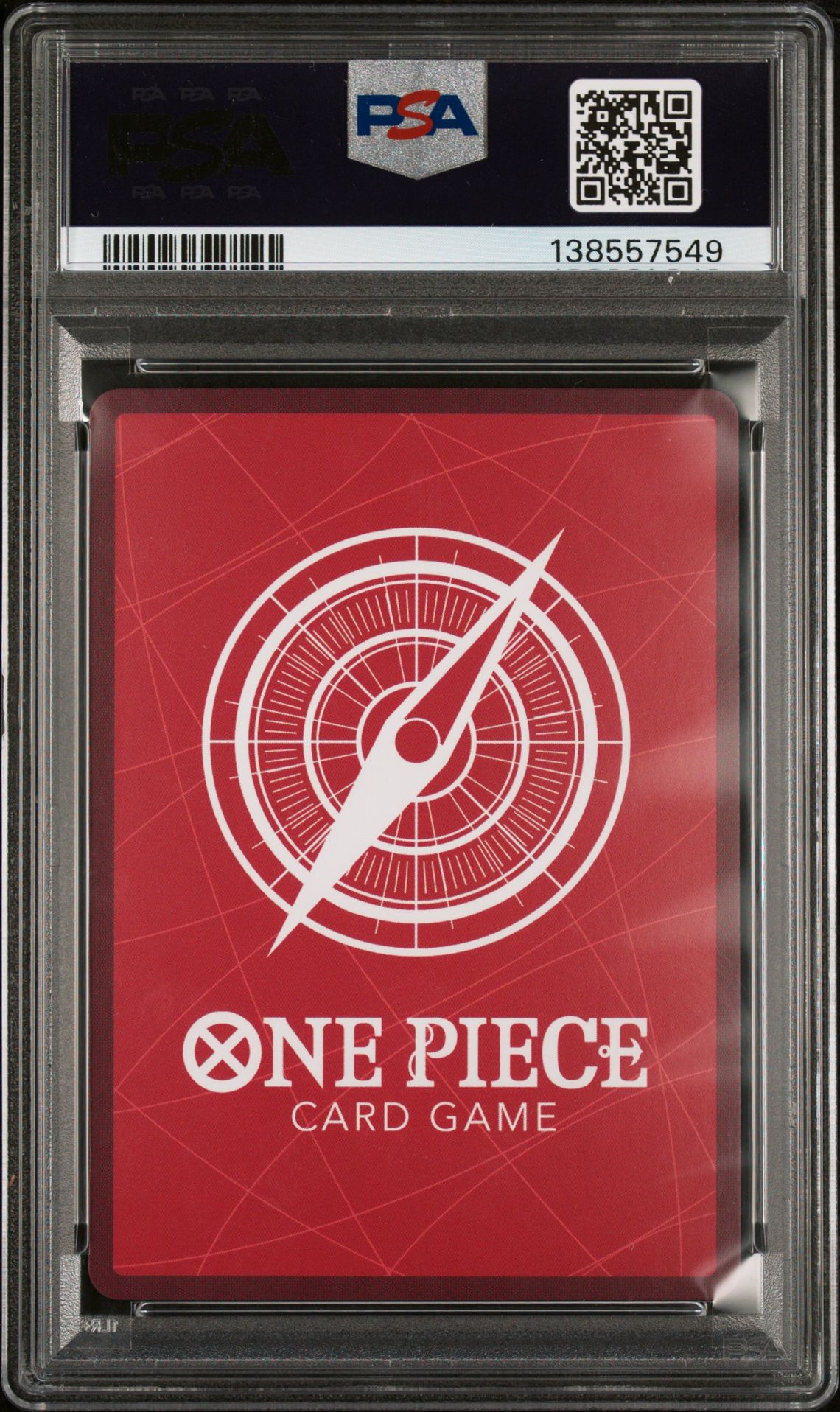 2024 One Piece Japanese Op09-Emperors In The New World Monkey D. Luffy #061 (Alternate Art) Gem Mt 10 back view - PSA certificate #138557549