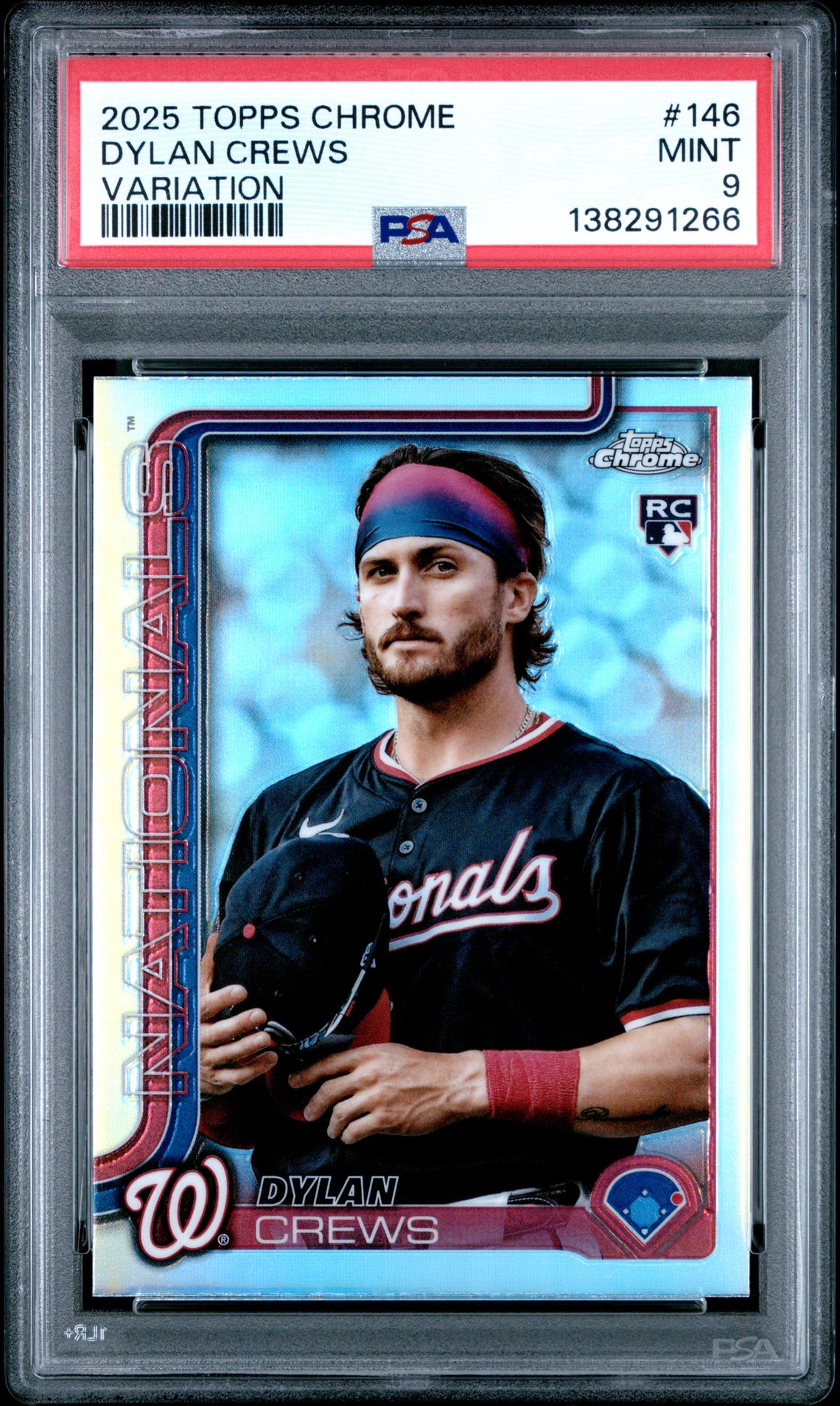 2025 Topps Chrome Dylan Crews #146 (Variation) Mint 9 front