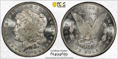 1878-S $1 MS63