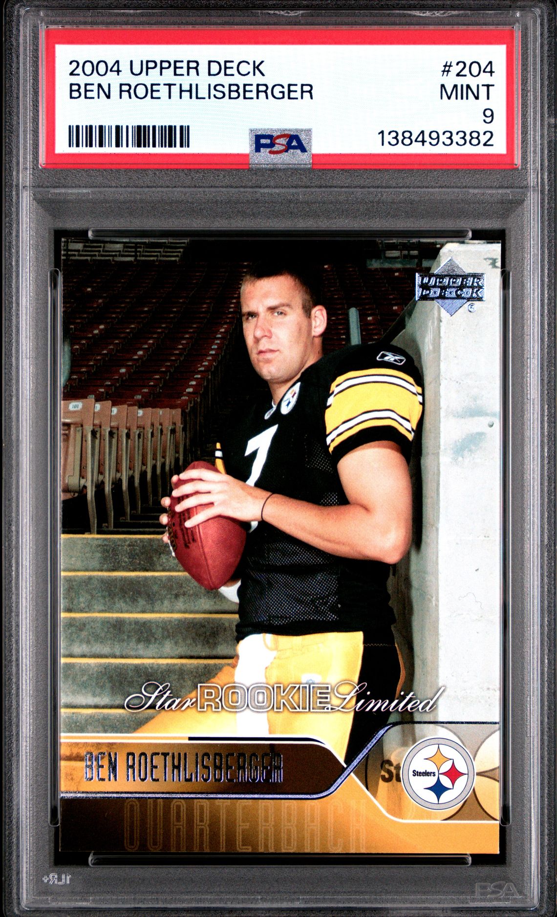 2004 Upper Deck UPPER DECK #204 Ben Roethlisberger front