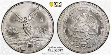 1999-Mo Onza Libertad Ag MS67