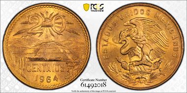 1964-Mo 20C KM-440 MS66RB