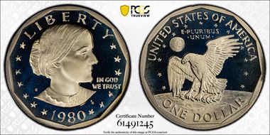 1980-S SBA$1 PR69DCAM