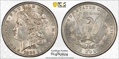 1883-O $1 MS61