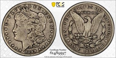 1899-O $1 F12