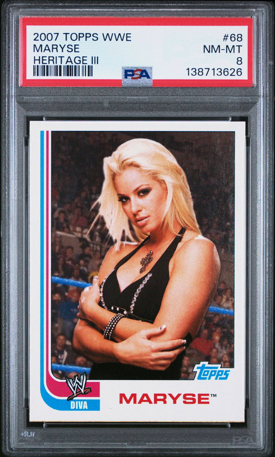 2007 Topps TOPPS WWE HERITAGE III #68 Maryse front