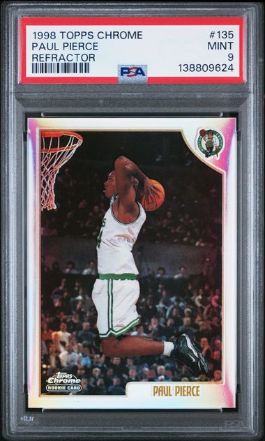 1998 Topps Topps Chrome Refractor #135 Paul Pierce front
